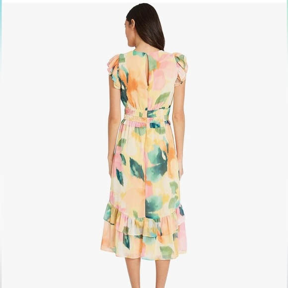 SOLD - NWT Maggy London Midi Dress - Picture 3 of 6